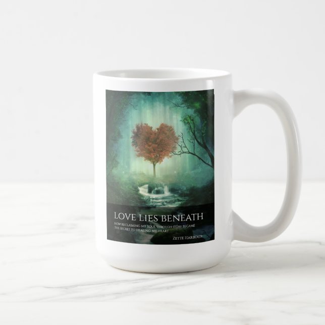 Love Lies Beneath 15 oz Right-Handed Mug (Right)