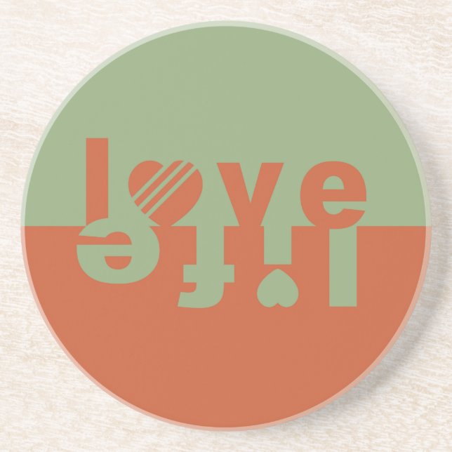 LOVE LIFE coaster (Front)