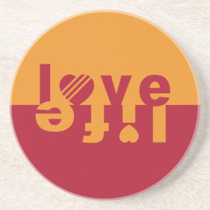LOVE LIFE coaster