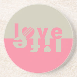 LOVE LIFE coaster