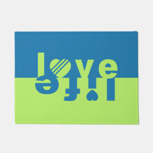 Love / Life door mats