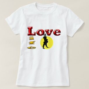 Love Life ensoleillé femme t-shirt