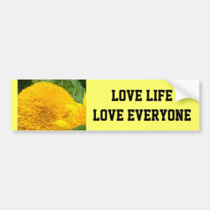 Love Life Love Tout le monde autocollants pare-cho