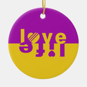LOVE LIFE ornaments