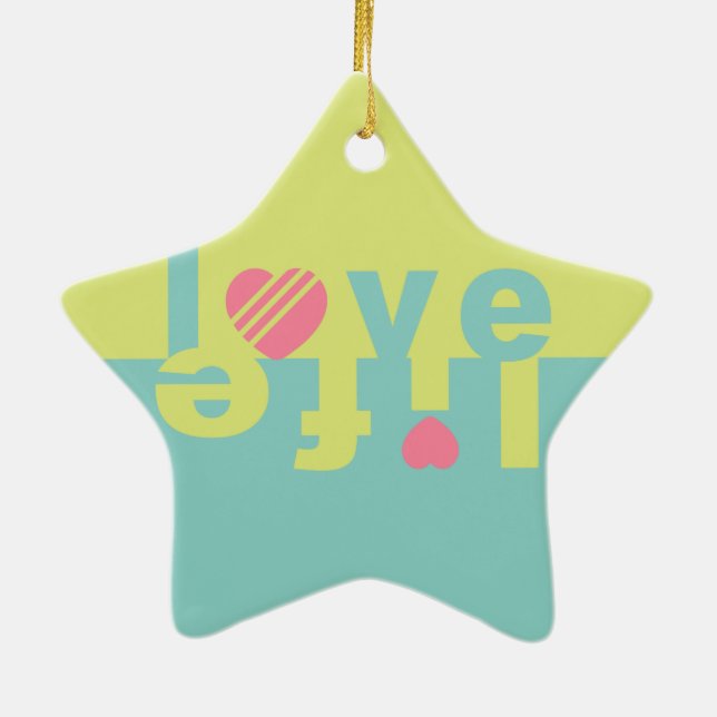 LOVE LIFE ornaments (Back)