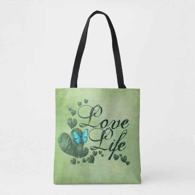 Love life tote bag (Front)