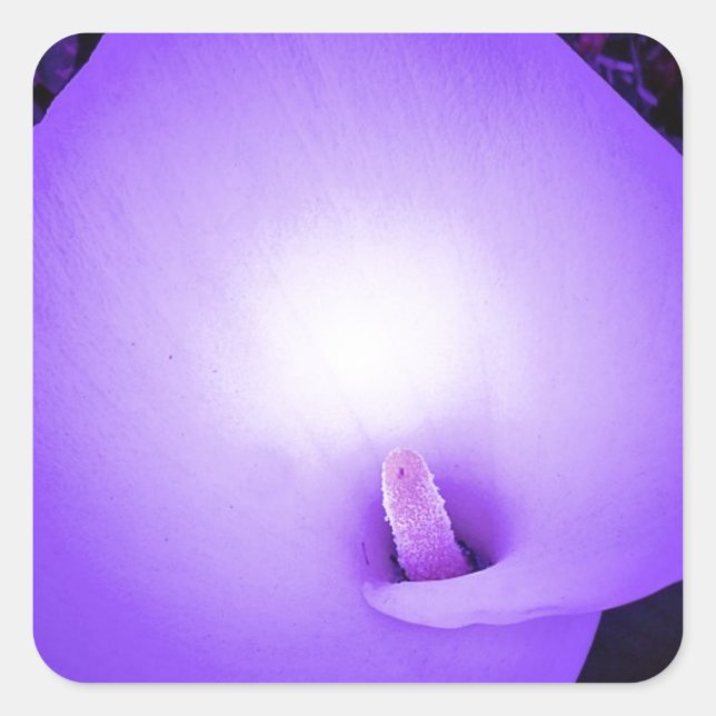 Love Light,Lilie_ Square Sticker (Front)