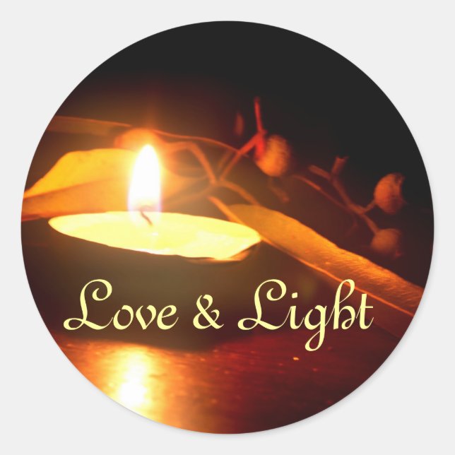 Love & Light Sticker (Front)