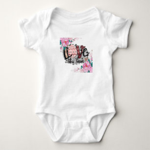 love like jesus baby bodysuit