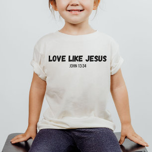 Love Like Jesus Christian Kid's Shirt