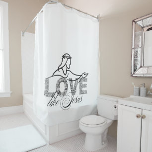 Love Like Jesus Christian Typography Design
