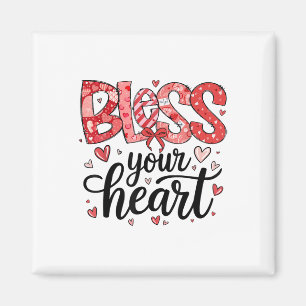 Love Like Jesus Coquette Valentines Day Christian Magnet