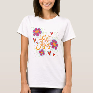 ‘Love like Jesus’’ Inspirivity T-Shirt