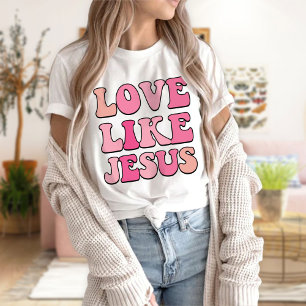 Love Like Jesus Shirt, Comfort Colours, Trendy T-Shirt