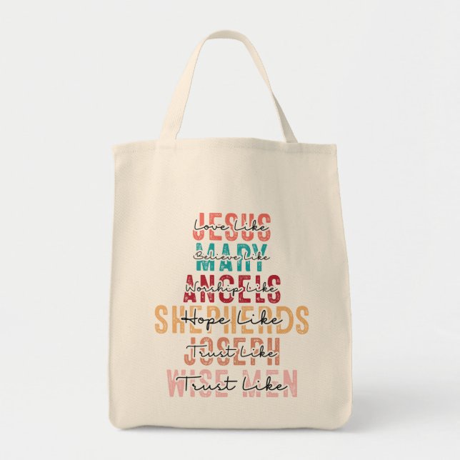 Love Like Jesus Tote Bag (Front)