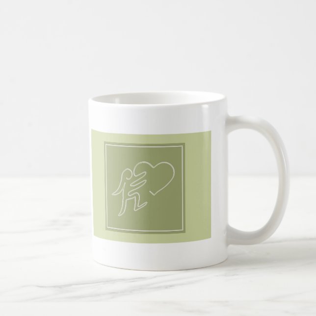 LOVE (LIME) COFFEE MUG (Right)