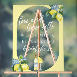 Love Limoncello Italien Fête des mariées manuscrit