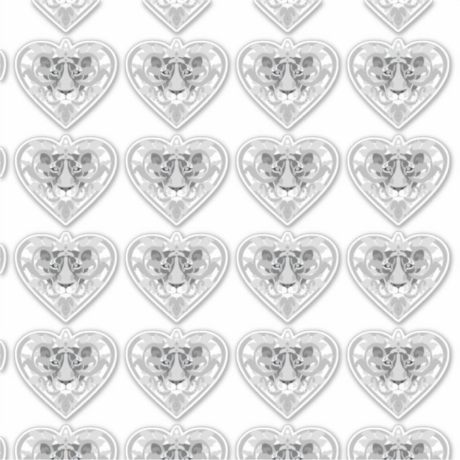Love Lioness Locket (sheet) contour stickers (Front)
