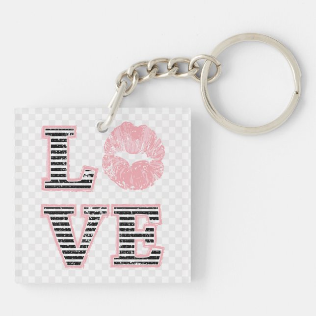 Love Lips Keychain (Back)