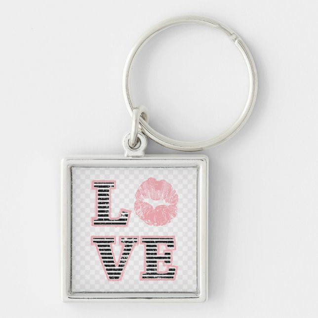 Love Lips Keychain (Front)