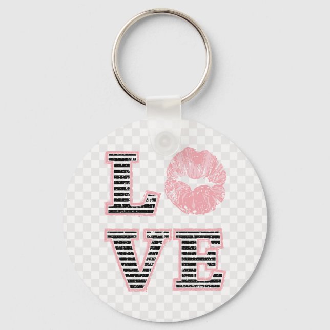 Love Lips Keychain (Front)