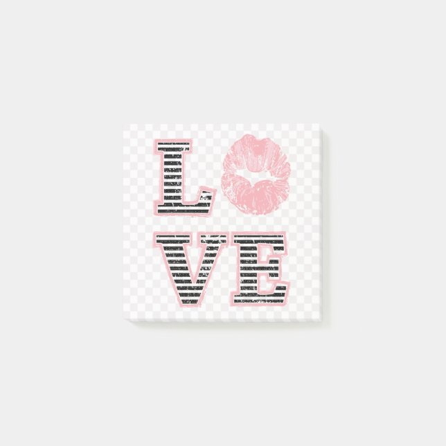 Love Lips Post-it Notes (Front)