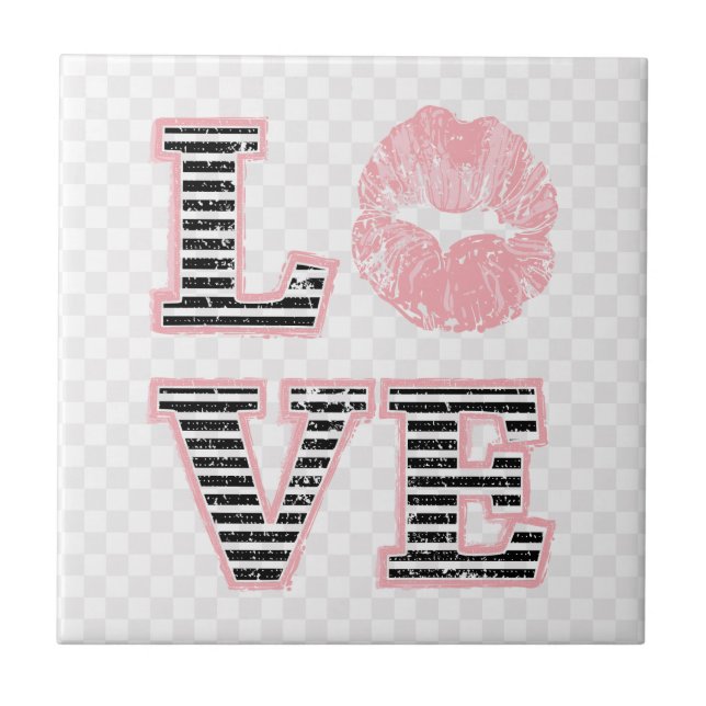 Love Lips Tile (Front)