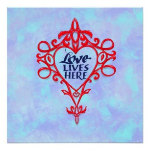 Love Lives Here, poster
