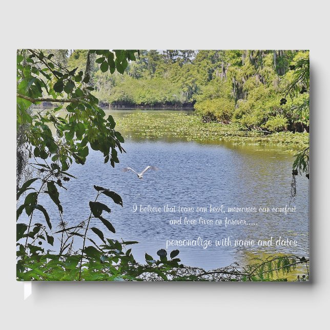 Love Lives On Guest Book (Front)