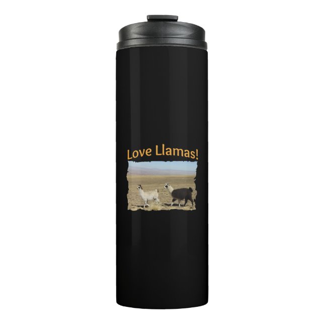 Love Llamas - Best Friends Thermal Tumbler (Front)
