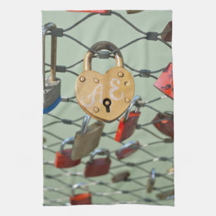Love Lock Kitchen Towel