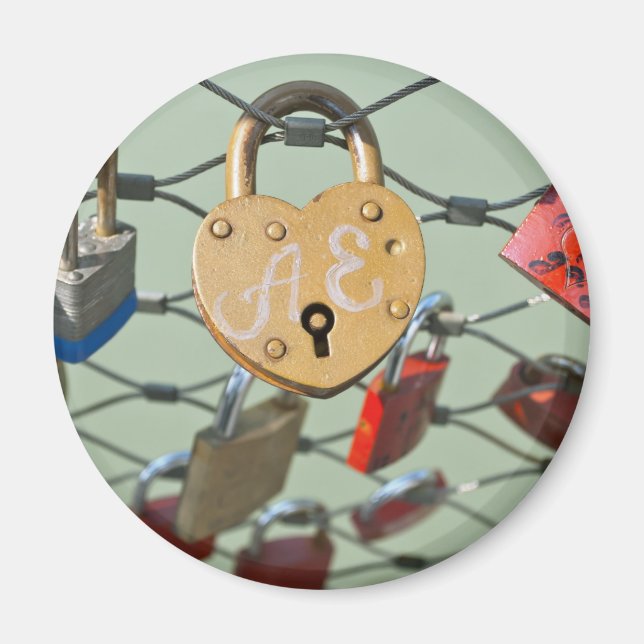 Love Lock Magnet (Front)