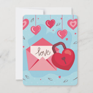 Love Locked Holiday Card