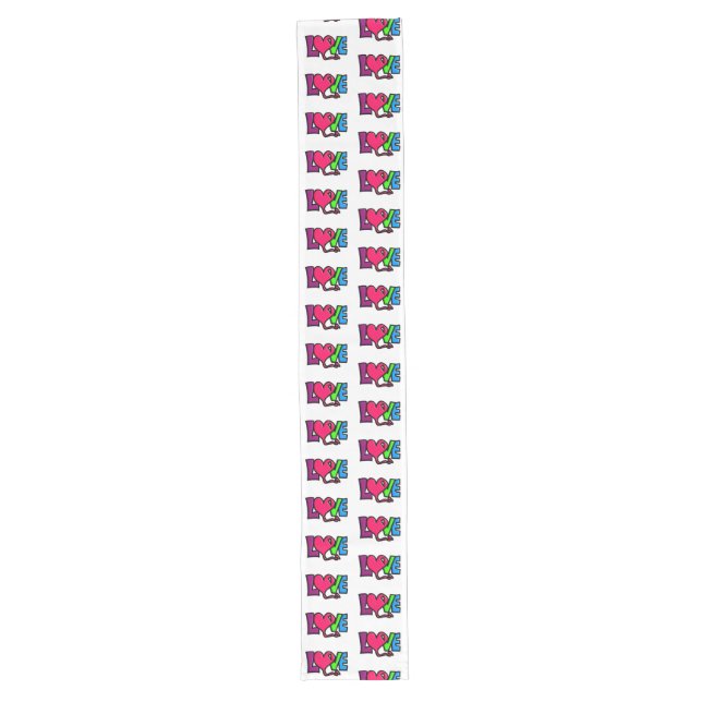 Love  long table runner (Front)