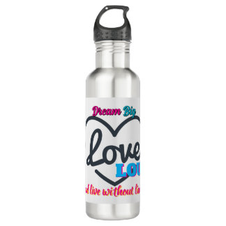 "Love Loud" Stainless Steel Water Bottle