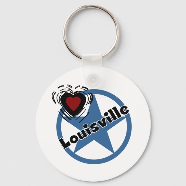Love Louisville Keychain (Front)