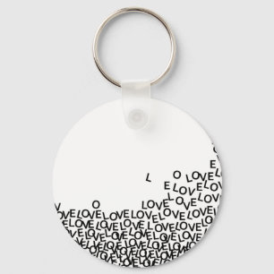 love love love keychain