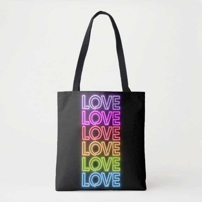 Love Love Love Tote Bag (Front)