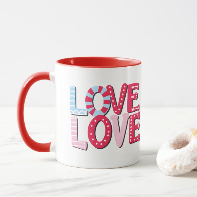 Love Love Mug (With Donut)