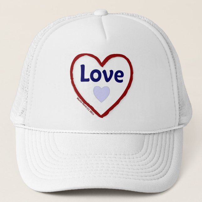 Love Love Trucker Hat (Front)