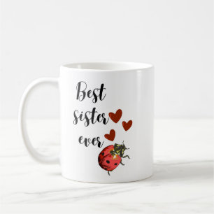 Love & Luck: Cute Ladybug Mug for Your Sister
