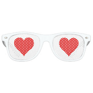 Love - Lunettes de soleil Coeur Retro