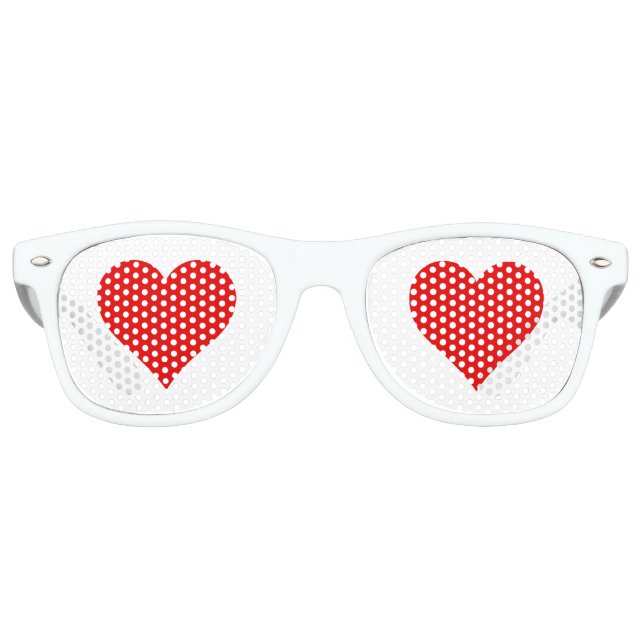 Love - Lunettes de soleil Coeur Retro (Devant)