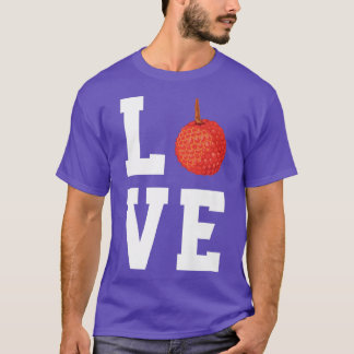 Love Lychee Apparel Litchi Chinensis Fruit Lover P T-Shirt
