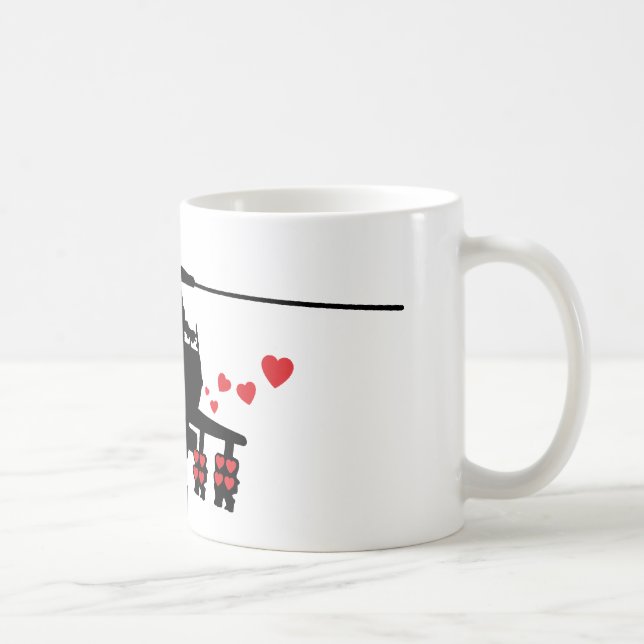 Love Machine Attack Chopper Coffee Mug (Right)