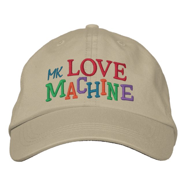 Love Machine by SRF Embroidered Hat (Front)