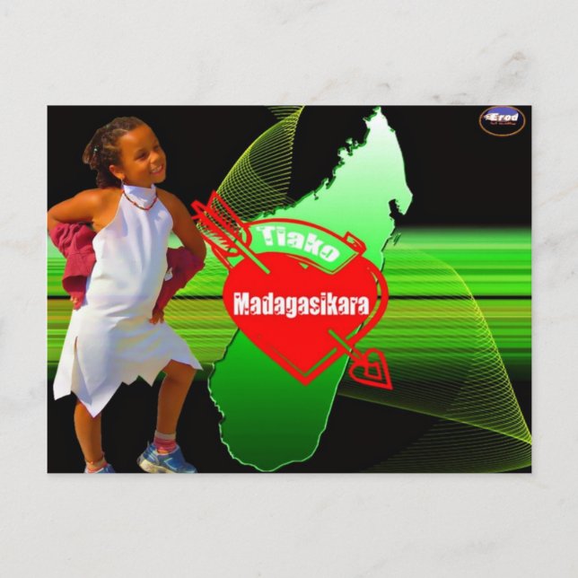 Love Mada Postcard (Front)