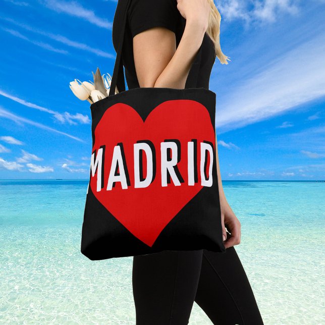 Love Madrid, Spain Tote Bag (Creator Uploaded)