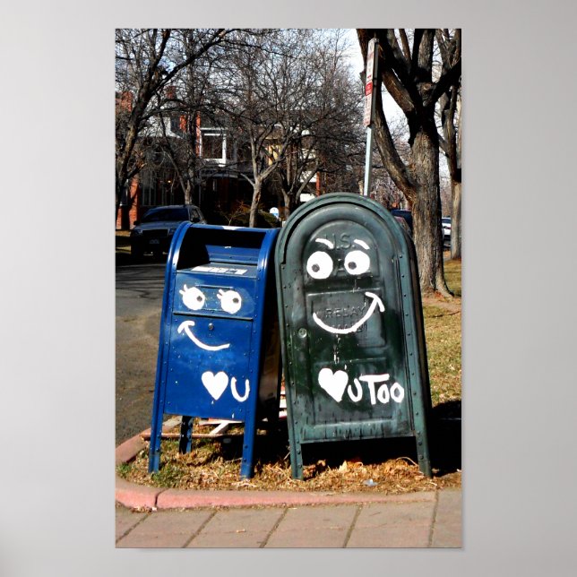 love mailboxes : i heart you poster (Front)