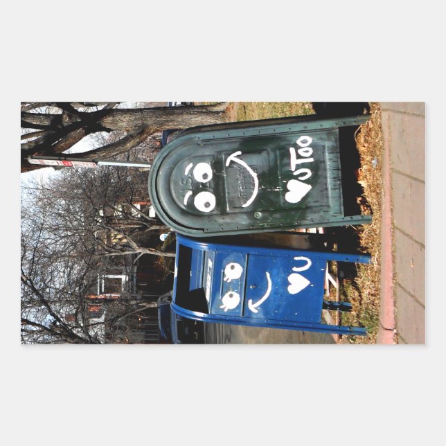 love mailboxes : i heart you sticker (Front)